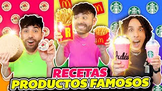 PROBANDO RECETAS EXTRAÑAS DE PRODUCTOS FAMOSOS | Encontramos la Receta de la Fanta 😱 | LOS RULÉS