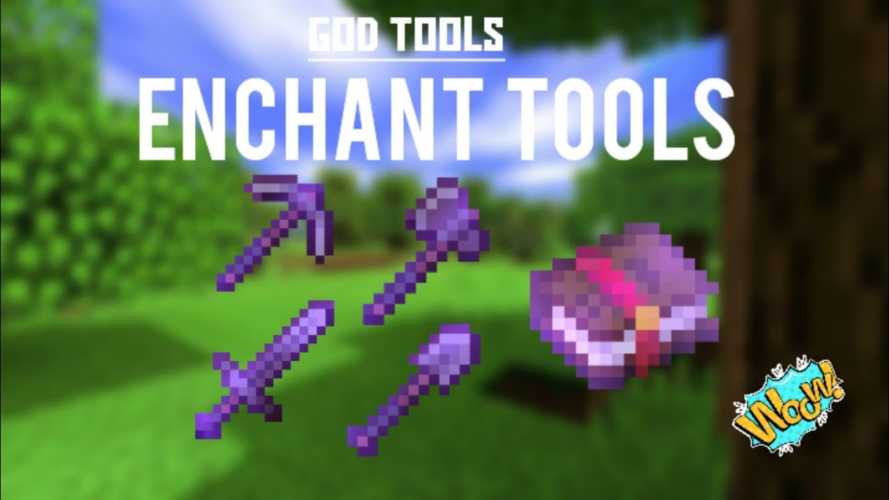 BEST TOOLS ENCHANTMENTS FOR MINECRAFT GAME - YouTube
