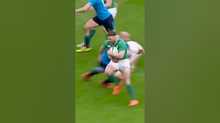 When Ireland rugby scored the 2016 try of the year!
