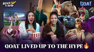 GOAT Movie Review 🔥 Aerial Powers & Mariah Harris React to the Hottest Animated Film