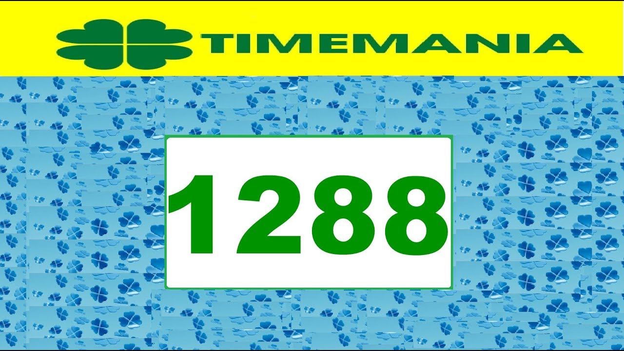 resultado loteria federal bicho Timemania 1288 - Resultado Timemania dia (31/01/2019)