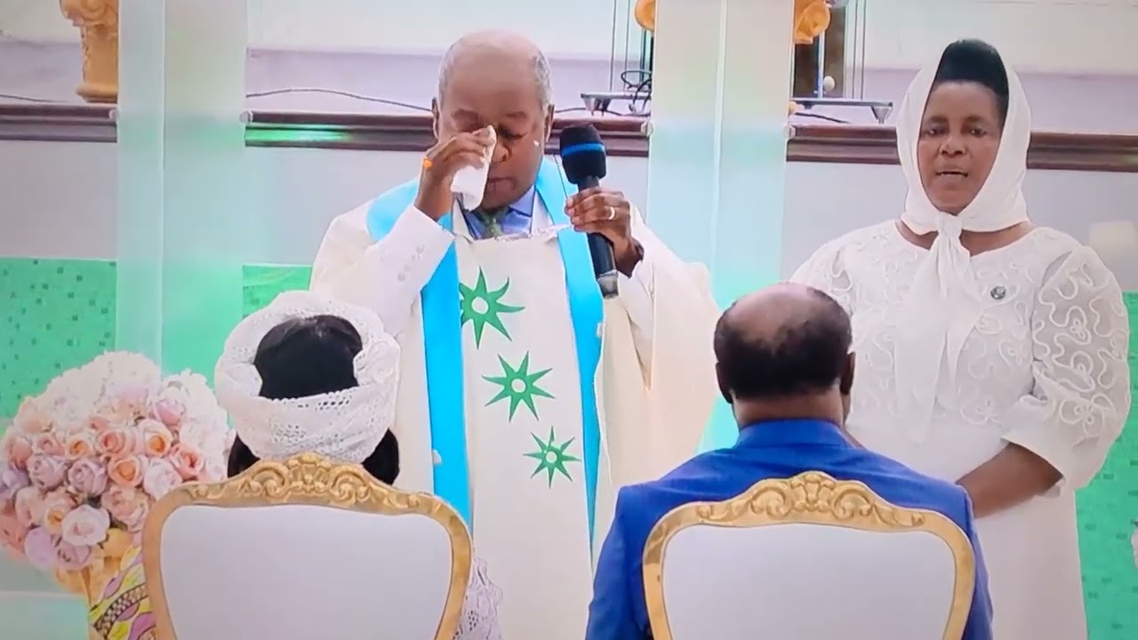 BÊNÇÃO AO CASAL KALALA CONSTANTIN, EMBAIXADOR DO CONGO EM ANGOLA 