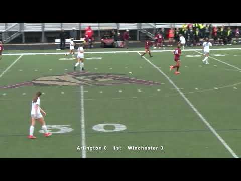 Arlington High School Girls Varsity Soccer vs Winchester 9 23 23