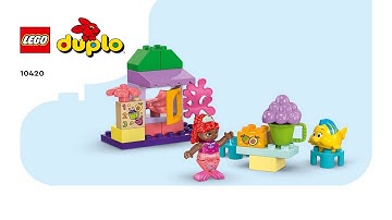 LEGO instructions - DUPLO - 10420 - Ariel and Flounder