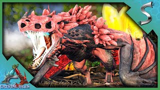 THE CRYSTAL WYVERN QUEEN BOSS ARENA IS AMAZING! - Ark: Crystal Isles DLC