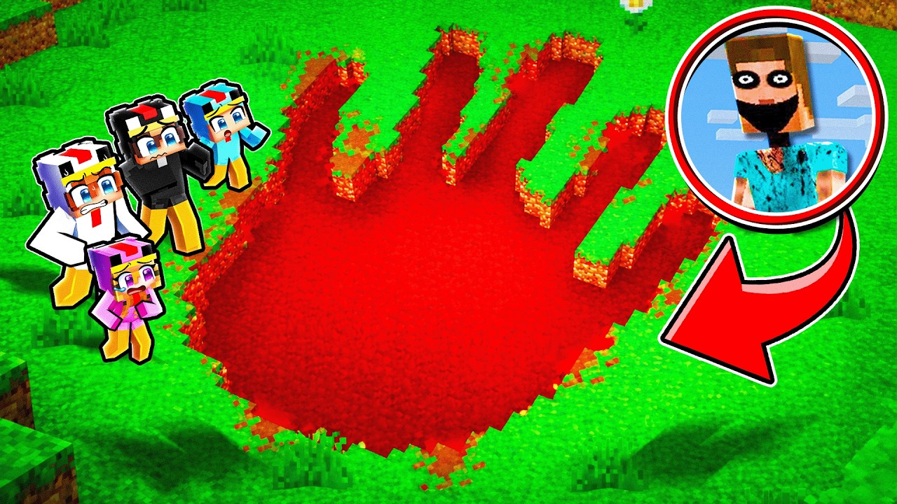 On a trouvé une EMPREINTE de GÉANT à COLOR CITY sur Minecraft !