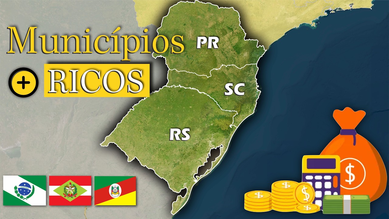Os 30 Municípios Mais Ricos do Sul do Brasil – As Grandes Potências do Sul