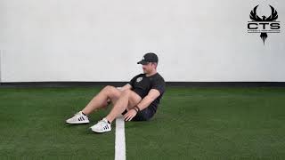Sit Ups w/ Heel Tap