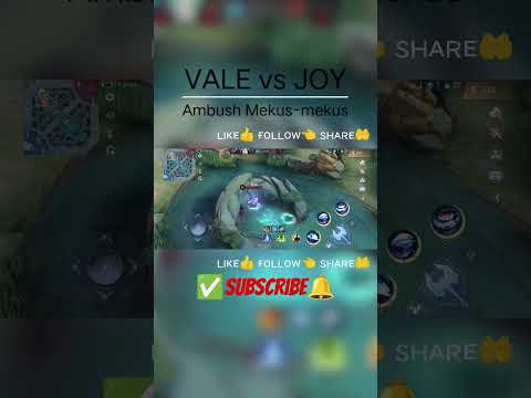 VALE Vs JOY Ambush Mekus Mekus Mobilelegends Mlbbhighlights Mlbb Vale Valebuild Mekusmekus 