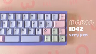 IDOBAO ID42 Abacus Very Peri 40% Keyboard | Unboxing & Sound Tests