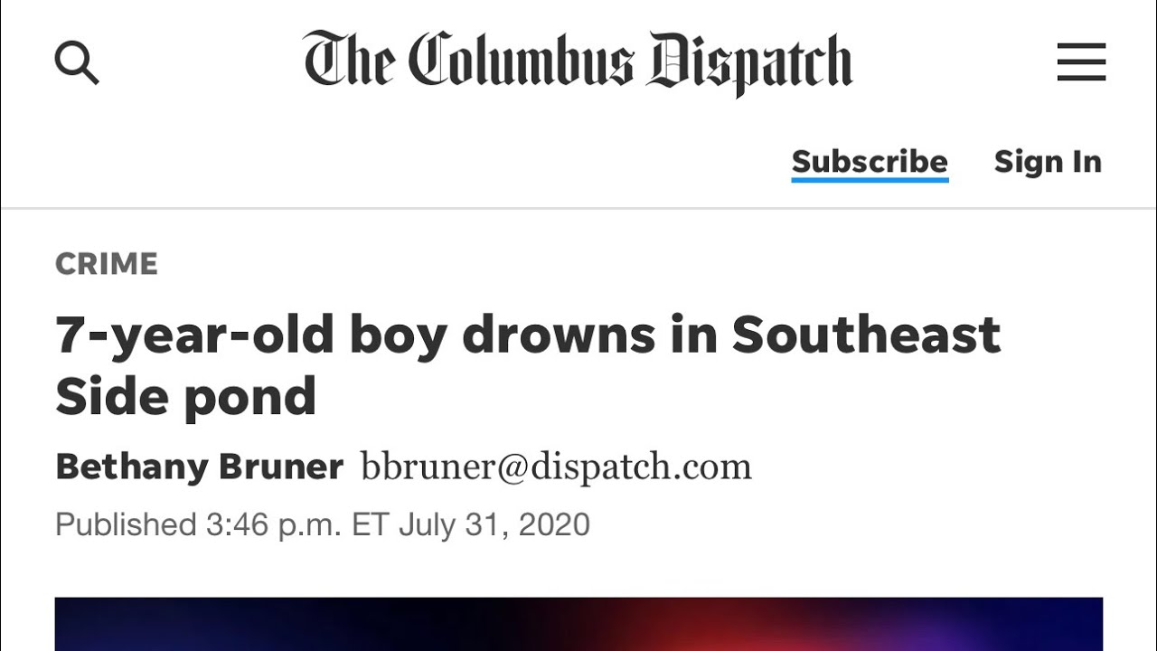 Story Of 7 Year Old Boy Drowning In Southeast Side Pond - YouTube