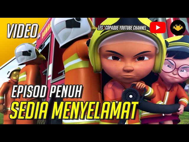 Upin u0026 Ipin Musim 6 : Sedia Menyelamat (Full Episode) class=