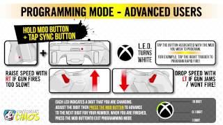 Xbox 360 - Master Mod Advanced Programming Mode - Controller Chaos