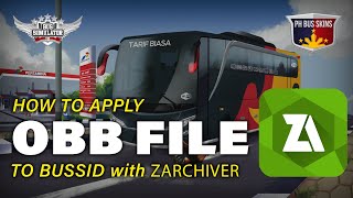 HOW TO Apply our OBB file to Bussid Game PH BUS SKINS