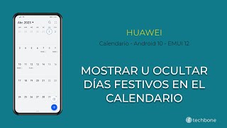 Mostrar u Ocultar los Días Festivos en el Calendario - Huawei [Android 10 - EMUI 12] screenshot 5