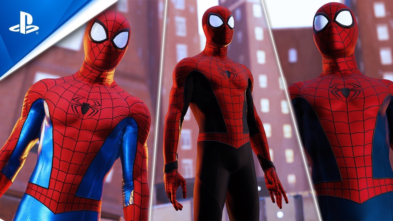 Suits mods by AgroFro comparison at Marvel's Spider-Man Remastered Nexus -  Mods and community