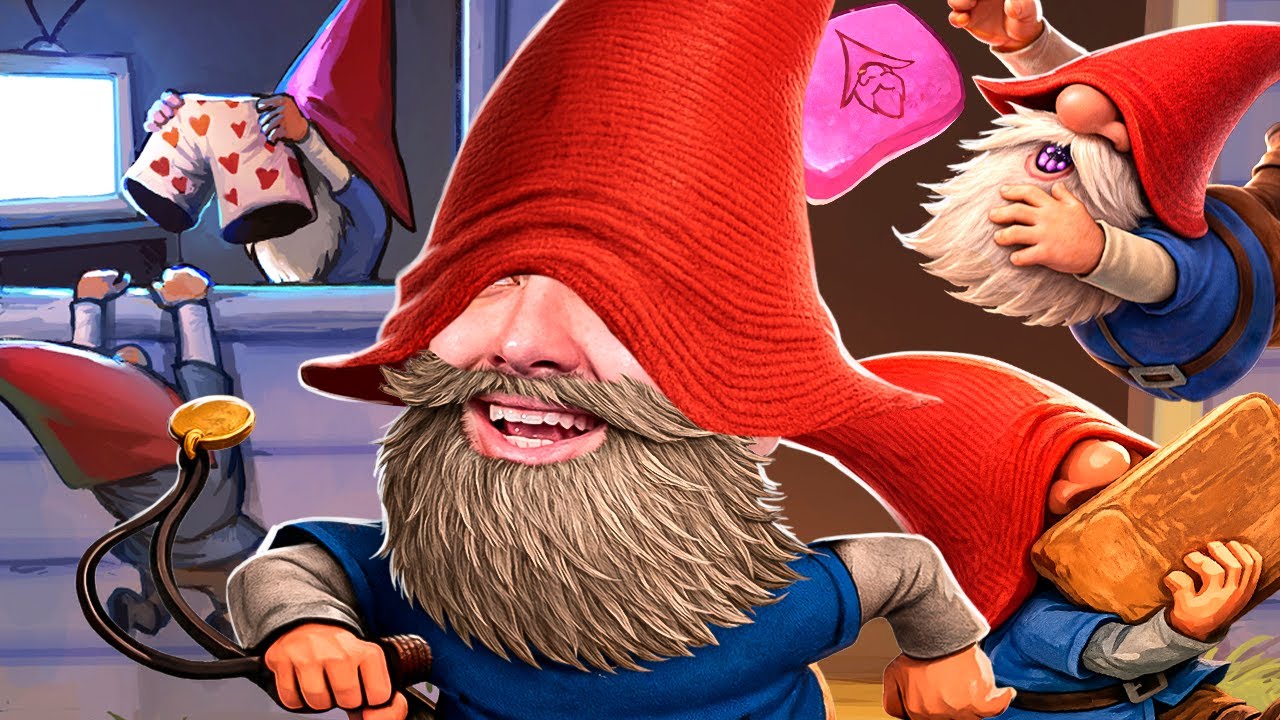 GNOMOS LADRÕES! - BURGLIN' GNOMES DEMO COM OS AMIGOS