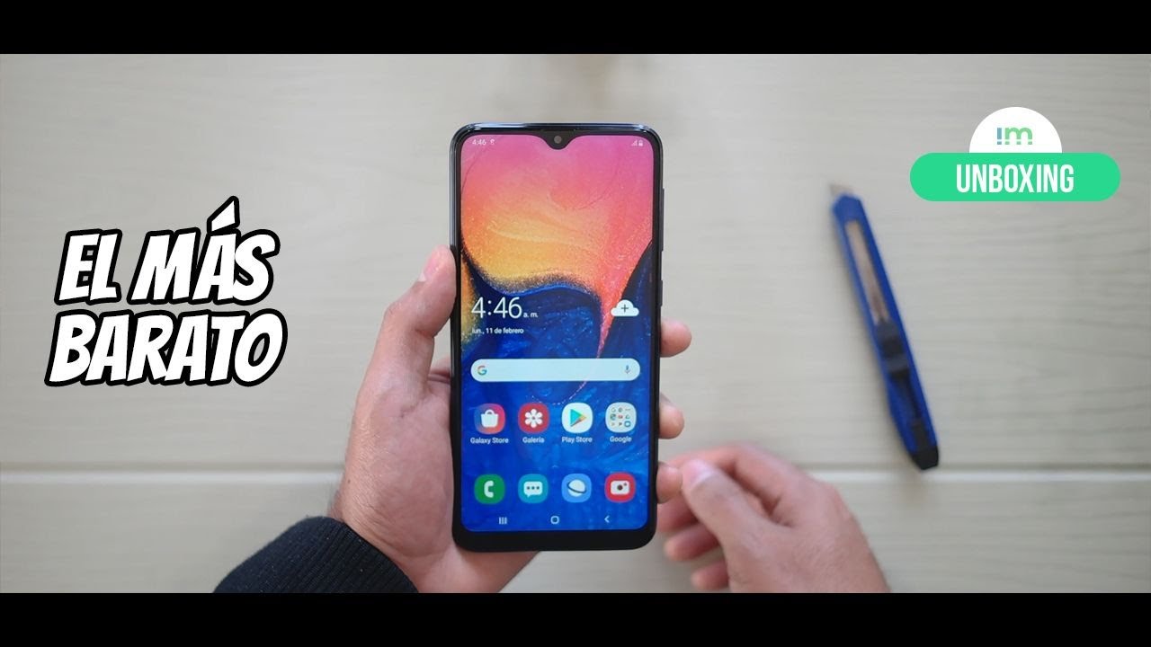 Samsung Galaxy A10 | Unboxing en español - YouTube