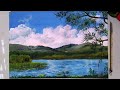 MELUKIS PEMANDANGAN LAUT | painting a landscape | eps 1