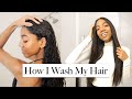 My Hair Wash Routine | Long Curly Natural Hair