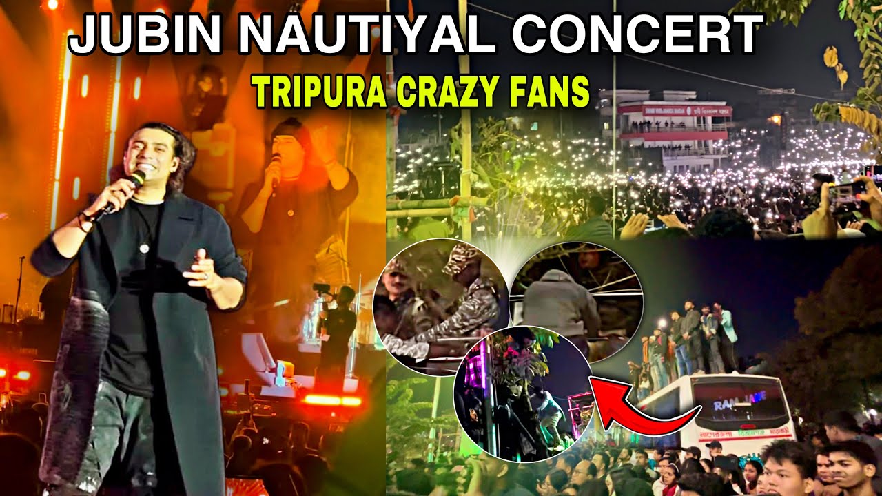 Jubin Nautiyal Live Concert | 2025 TRIPURA