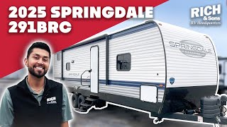 2025 Springdale 291BRC | Quick Tour with Aldo Bueno at Rich & Sons RV