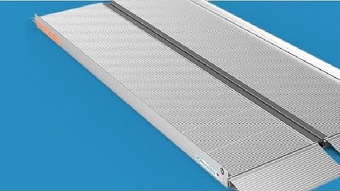 EZ ACCESS Suitcase Portable Singlefold Ramp Review, Compact, easy to handle, works great!