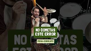 🥁🔥NO COMETAS ESTE ERROR con la BATERÍA #aprenderbateria #bateria #drumcover #drums