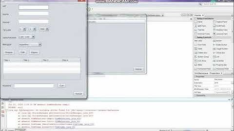 Aplikasi Absensi Mahasiswa (Java Netbeans)