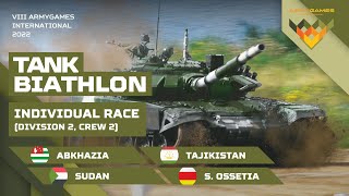 Tank Biathlon. Individual Race: Crew 2 / Division 2. Abkhazia, Tajikistan, Sudan And South Ossetia