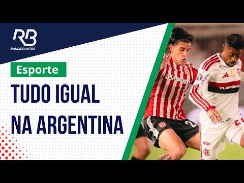 Estudiantes and Flamengo draw in the first leg of the Libertadores semifinals