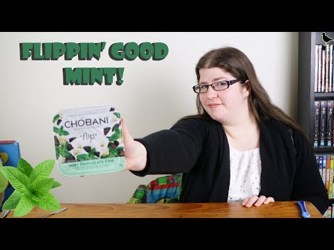 Chobani Greek Yogurt "Flip" Mint Chocolate Chip Taste Test - Day 1 of 4! | Birdew Reviews