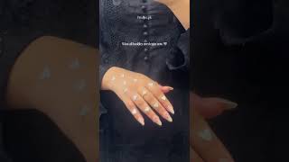Desi baddie, but make it elegant✨#desibaddie #bindiya #handbindis #desigirl #prettyhands
