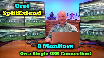 OREI SplitExtend HDMI Adapter - 8 Monitors on a Single USB Port!