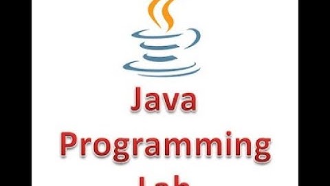 JAVA LAB - BSC & BCA - NEP 2020 - By Prof. Chandan Hegde & Prof. Basavaraju