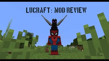 Minecraft | MOD REVIEW LUCRAFT: ENDER DRAGON VS SPIDER-MAN