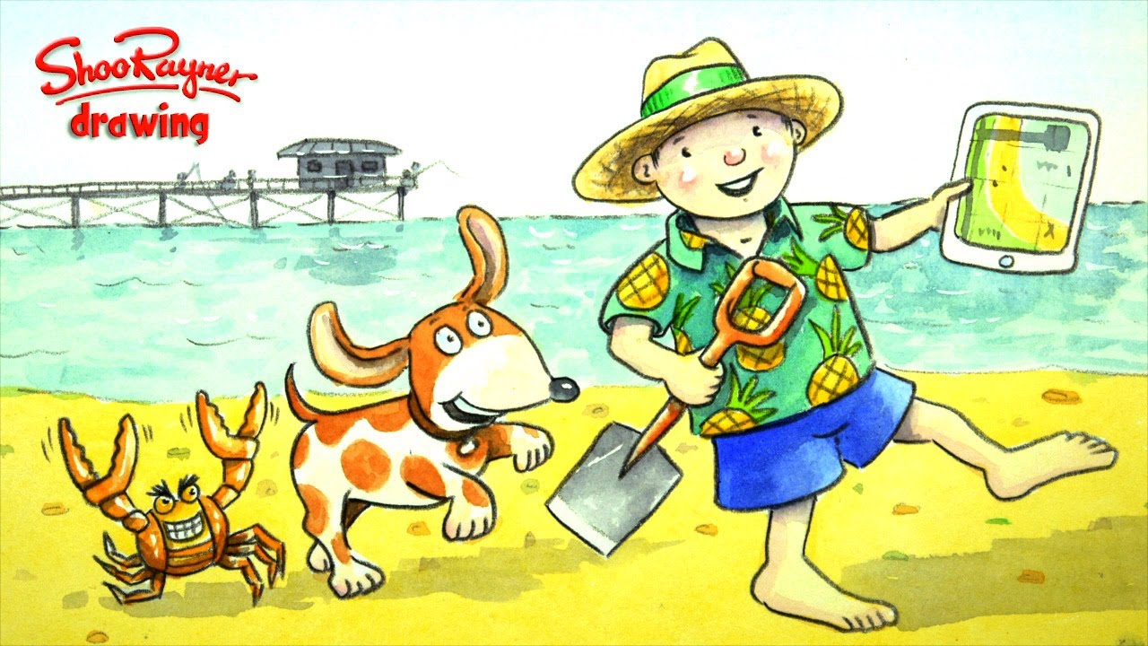 How to illustrate in water colour