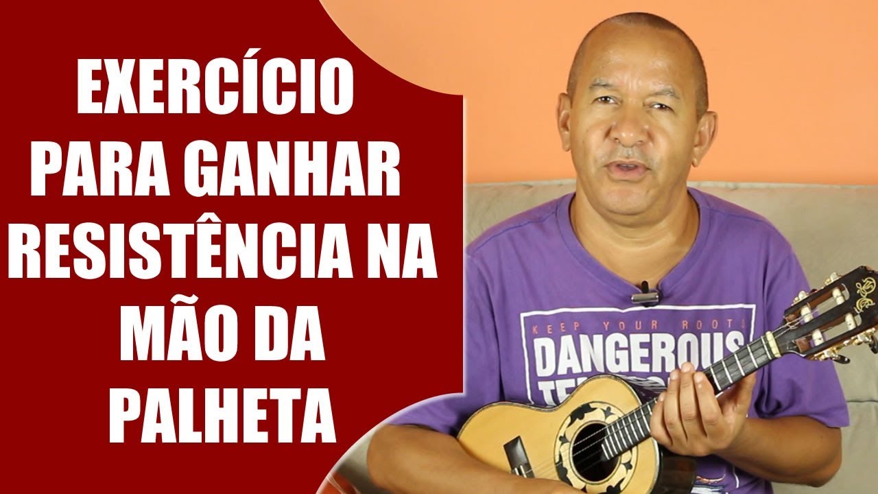 Biro do Cavaco - Exercício Para Soltar a Mão da Palheta e Ganhar Resistência e Não Cansar - Damiro