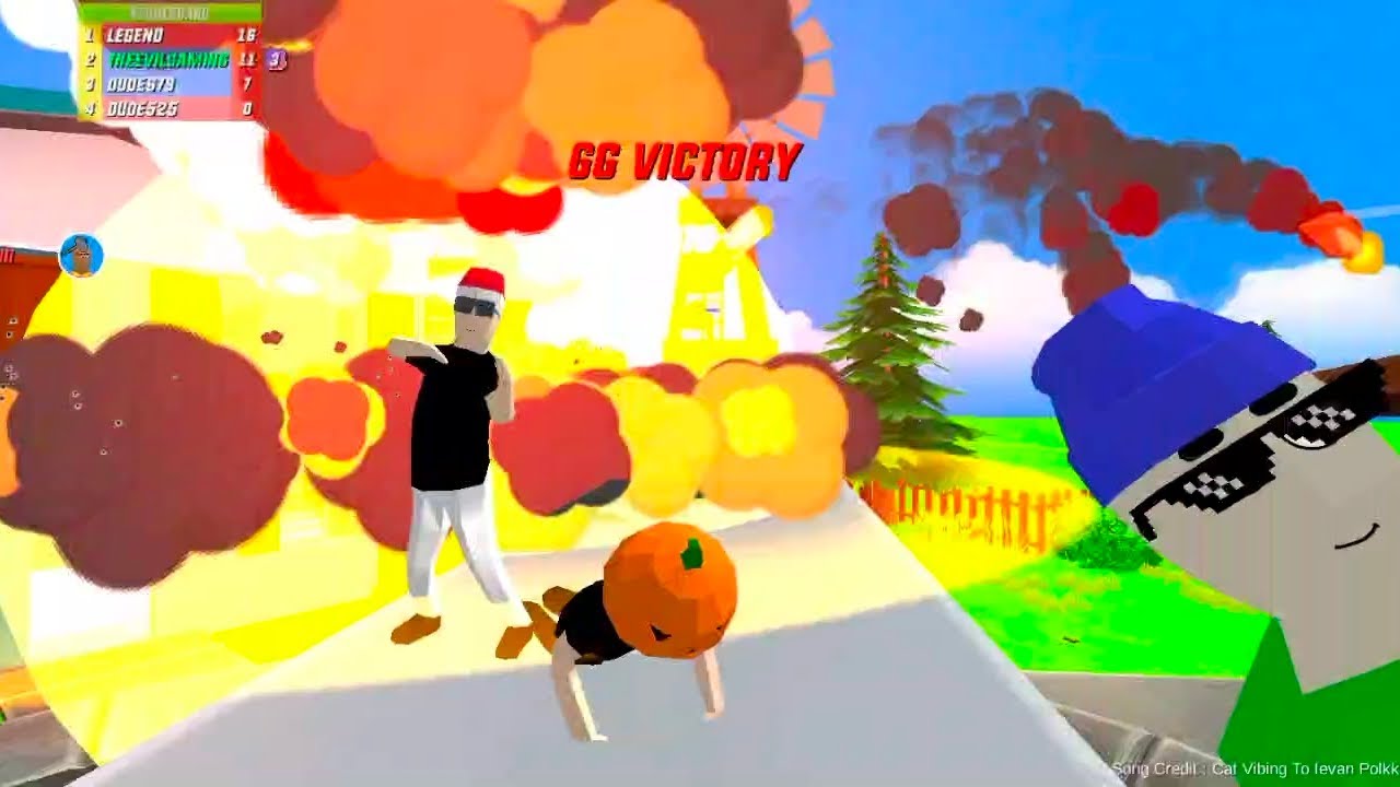 TRYING TO BE PRO IN DUDE THEFT WARS PT37||Theevilgaming