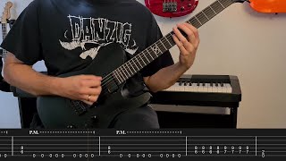 Sepultura - Desperate Cry (Rhythm Guitar Cover + Screentabs)