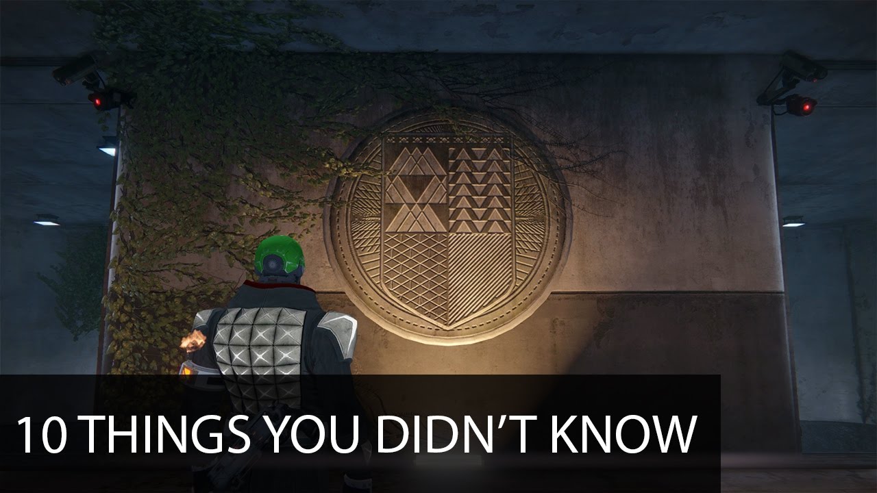 10 Things You Didn't Know About Destiny - YouTube
