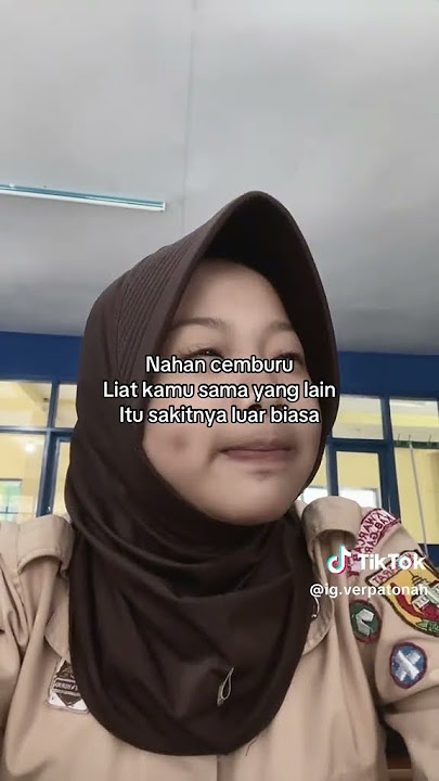 nahan cemburu itu sakit rasa nya