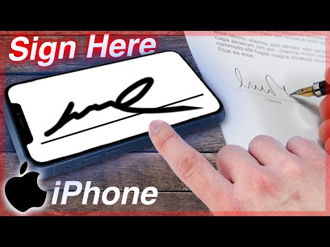 Video: How To Sign A Phone Program