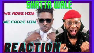 Shatta Wale  ~WE ROSE HIM WE FROZE HIM "Official Video" ( Reaction)
