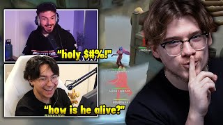 Streamers react to my Cypher masterclass vs LOUD