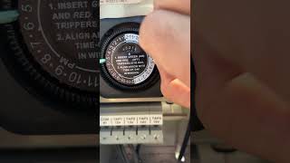 How to set a pin timer.  #howtosetatimer #pintimer #outdoortimer