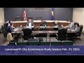 LIVESTREAM - Leavenworth City Commission Meeting Feb. 21, 2022