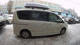 Бокс на крышу Nissan Serena IV C26 (2010-). АВТоДОП Нижний Новгорд.