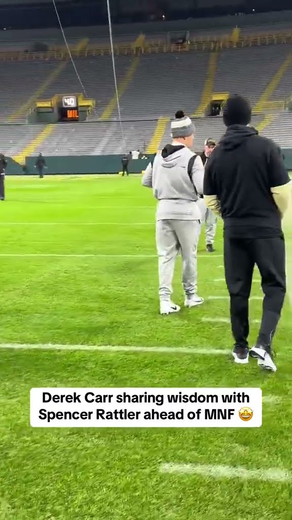Derek Carr ? Spencer Rattler