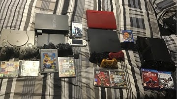 My PlayStation Console Collection | PS1 PS2 PSP PS3 PSVita PS4